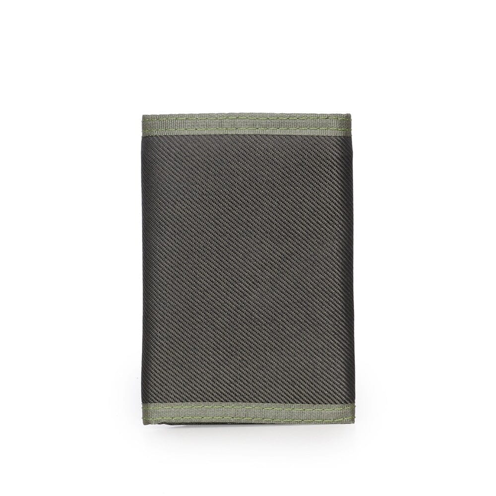 Compact tactical wallet with zip pocket