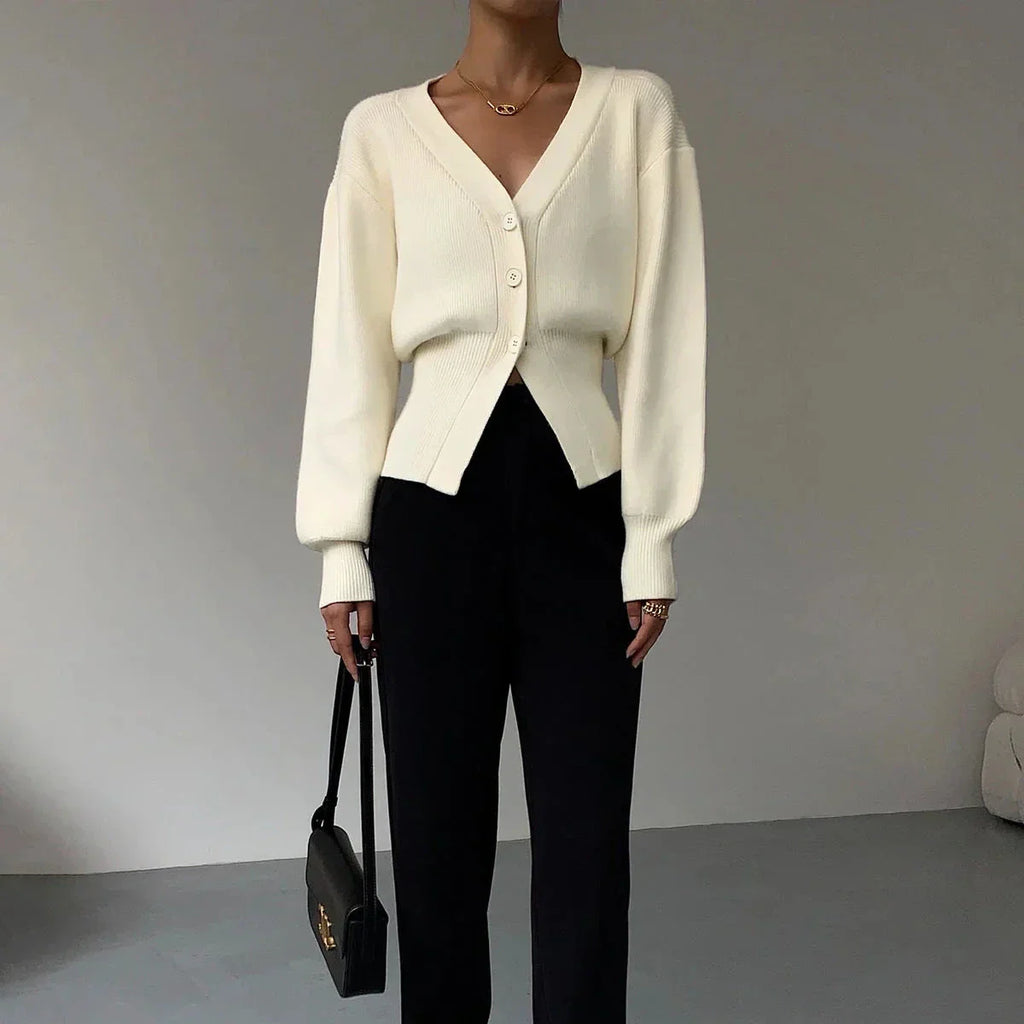 Women's - Cosy Knit Sweater - Soft Fabric - Essential Wardrobe Staple