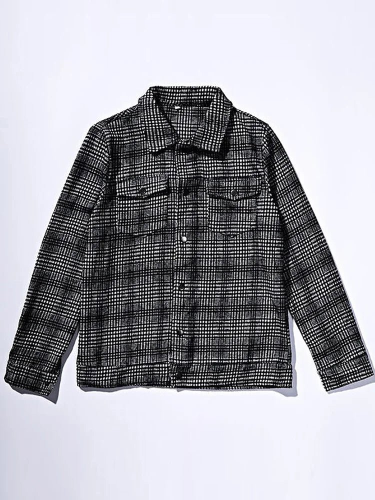 Vintage checked jacket