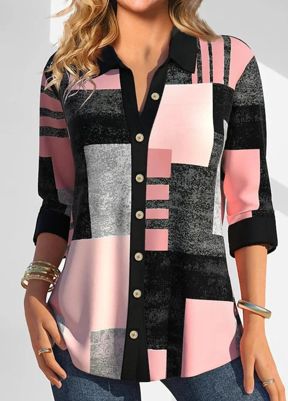 Chequered blouse