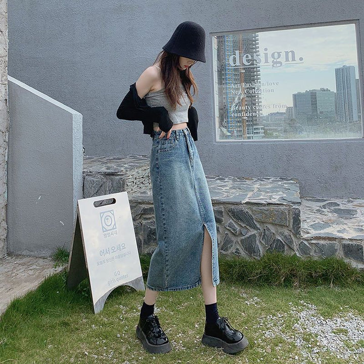 Ingenious denim skirt