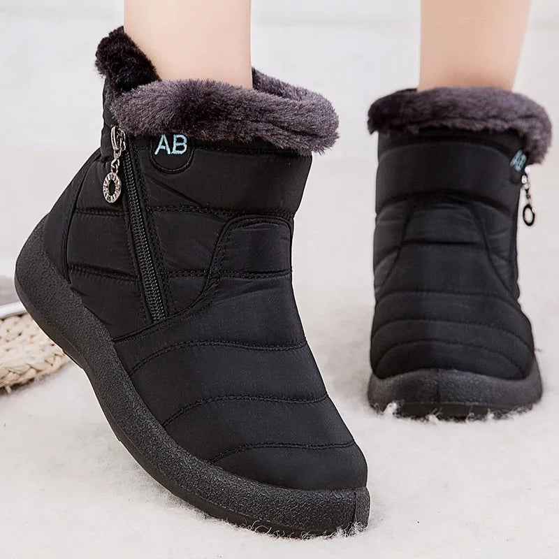 Women's - Winter Snow Boots - Casual Style