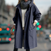 Waterproof trench coat for cold days