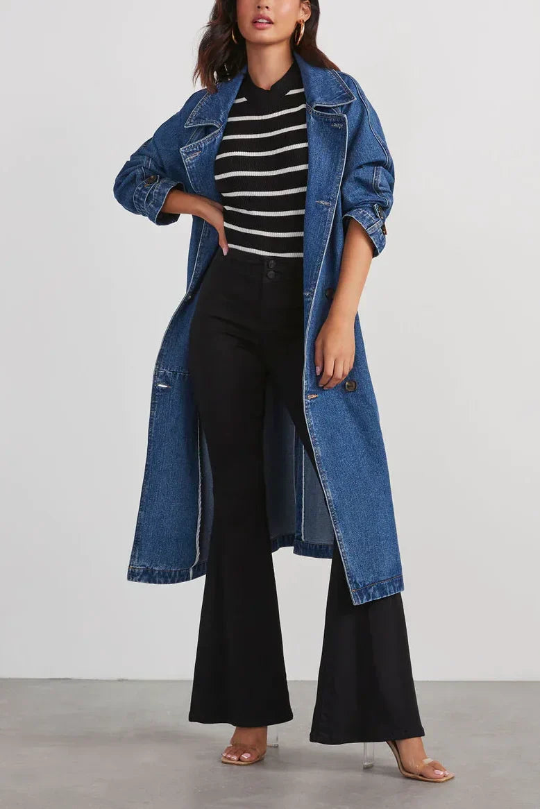 Denim jacket coat