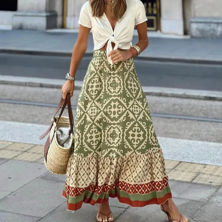 Comfortable spring skirt