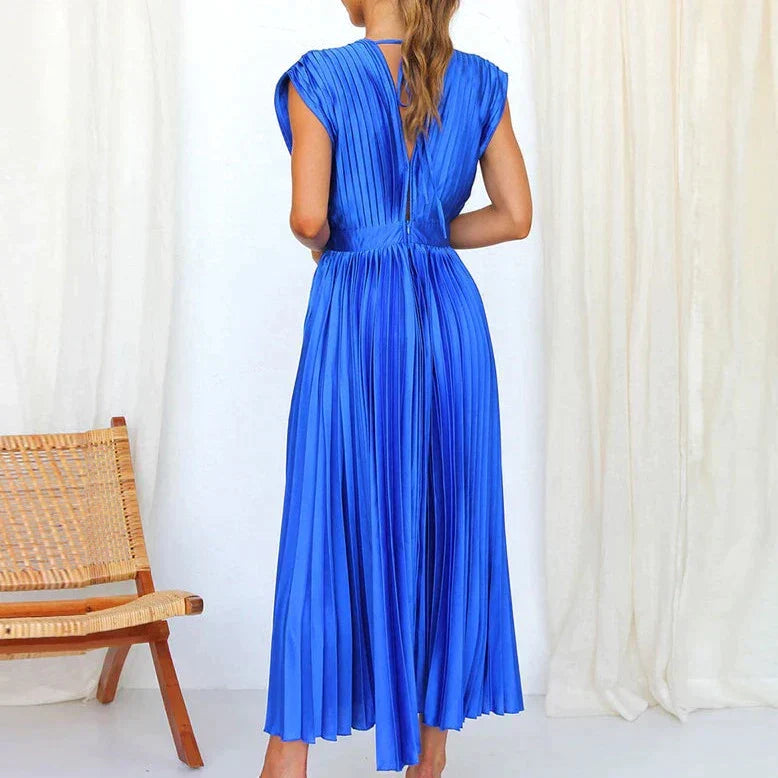 Elegant Pleated Dress