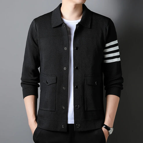 Cardigan jacket for men