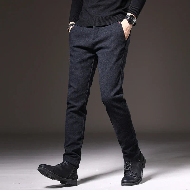 Men's - Pants - Slim Fit - Stretch Fabric - Perfect for Stylish Everyday Wear