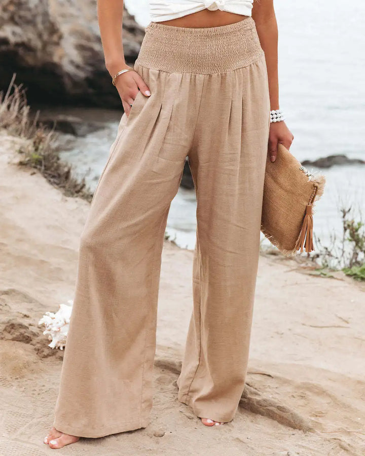 Wide trousers for women