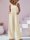 Jumpsuit with wide leg