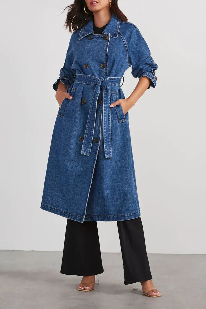 Denim jacket coat