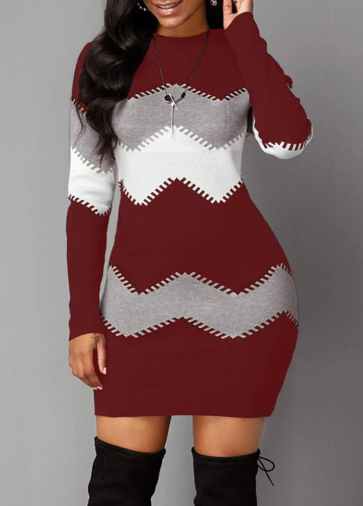 Women's dress Long sleeve dress