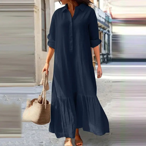 Casual chic long summer dress