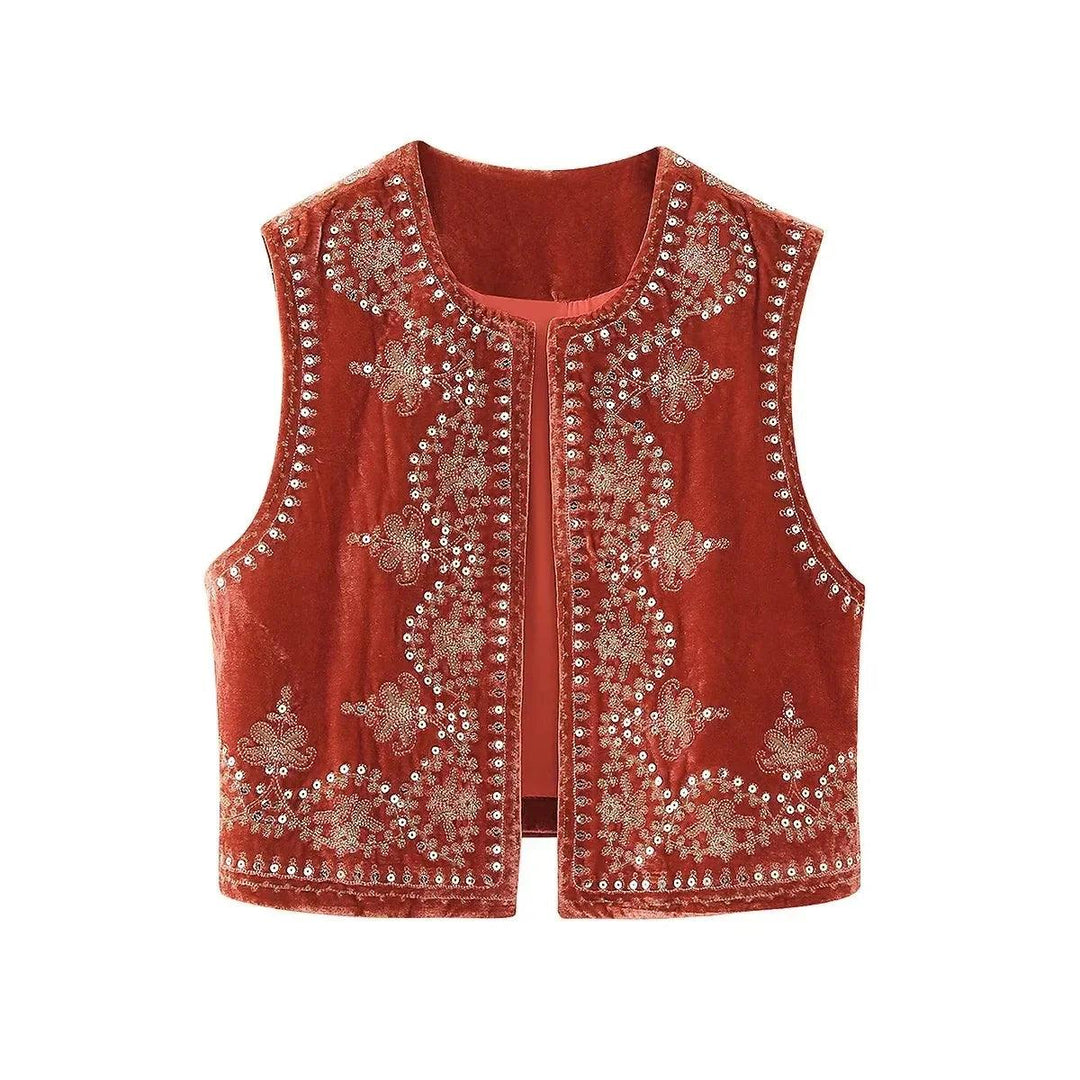 Elegant corduroy vest