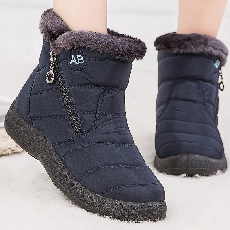 Women's - Winter Snow Boots - Casual Style
