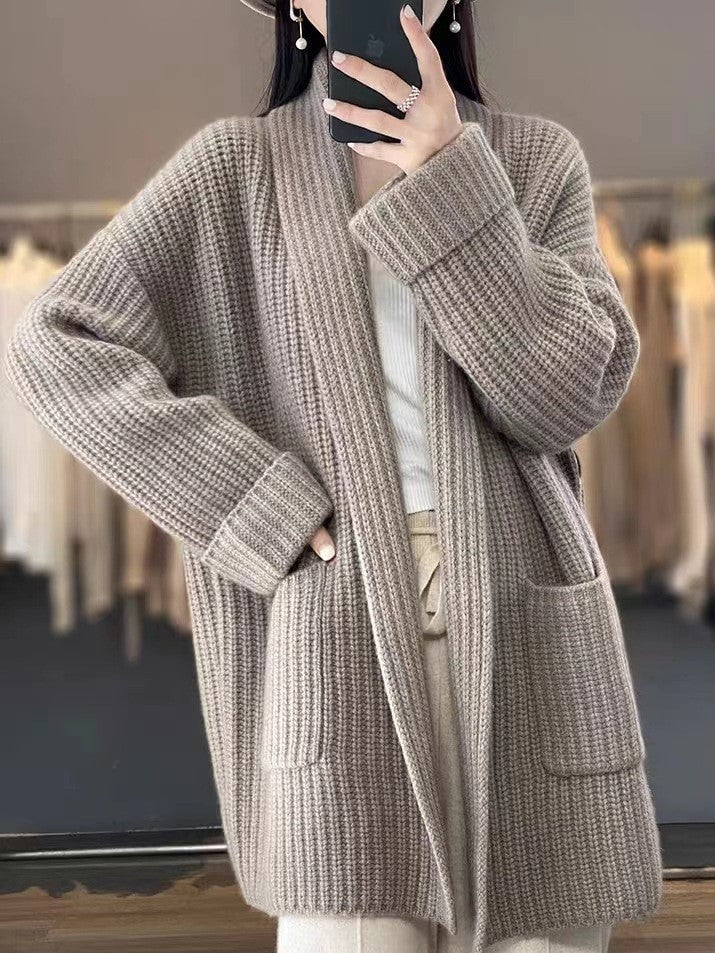 Cosy cashmere cardigan