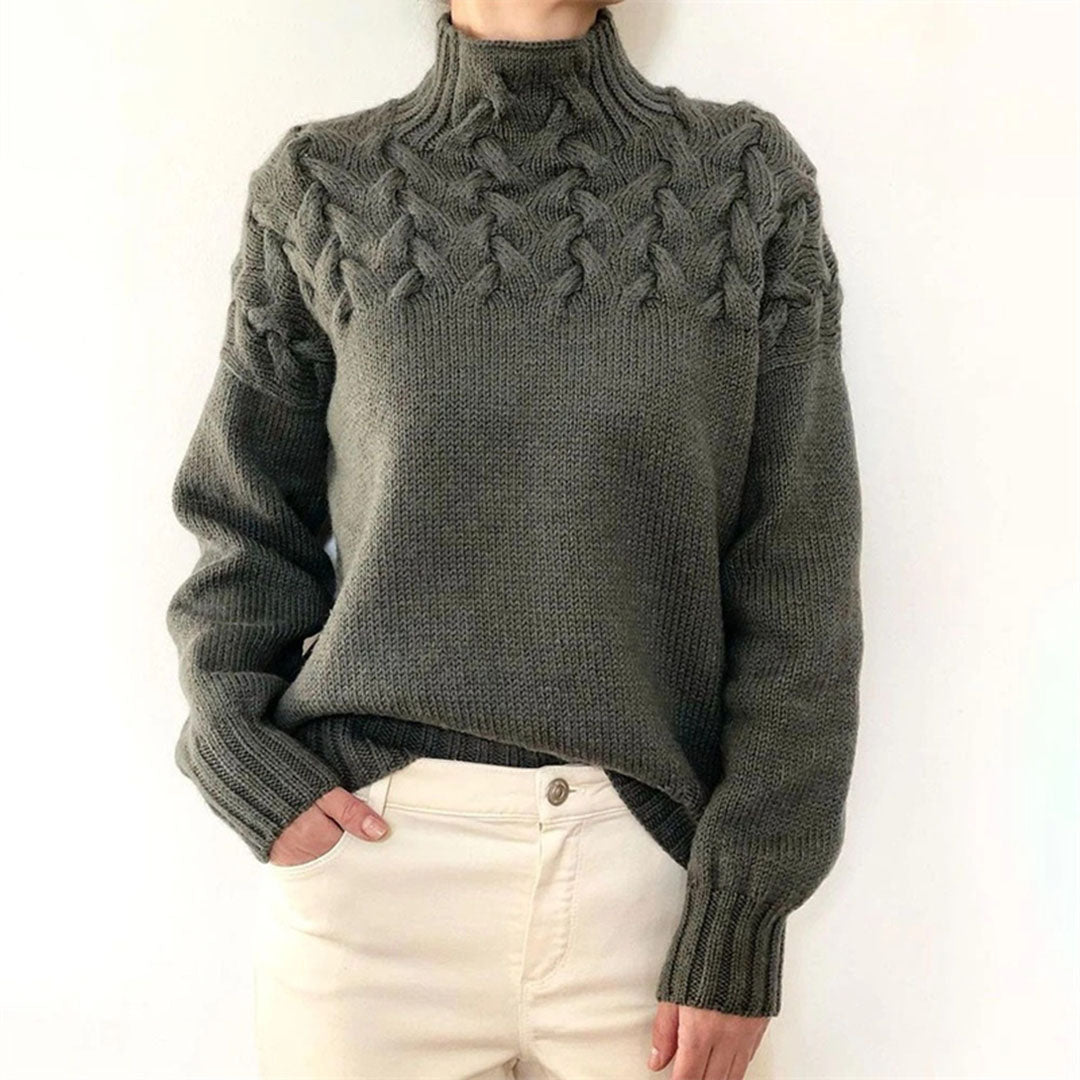 Women's - Knit Sweater - Cashmere - Cosy Style for Effortless Elegance