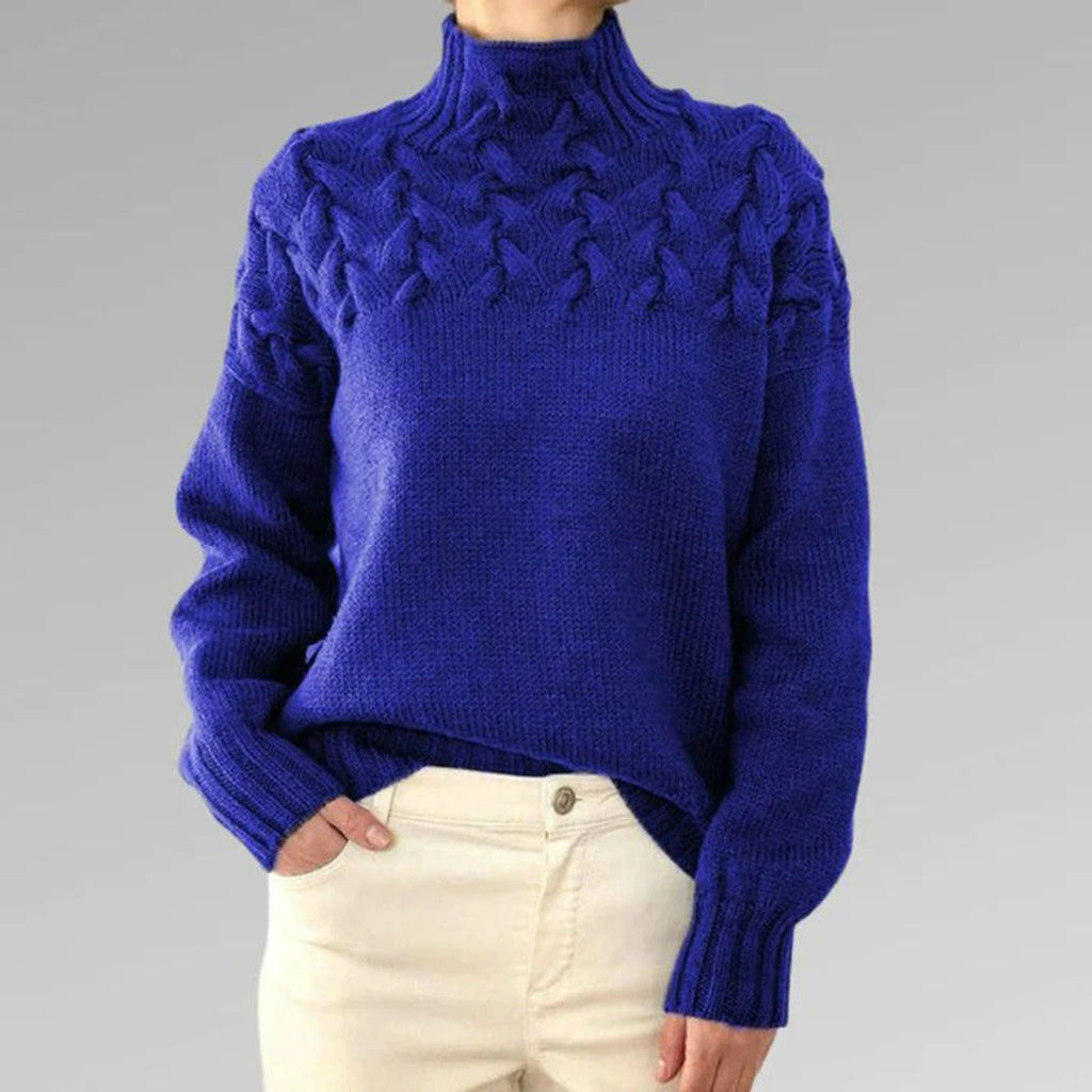 Women's - Knit Sweater - Cashmere - Cosy Style for Effortless Elegance