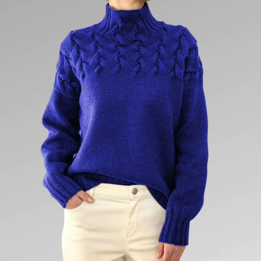 Women's - Knit Sweater - Cashmere - Cosy Style for Effortless Elegance