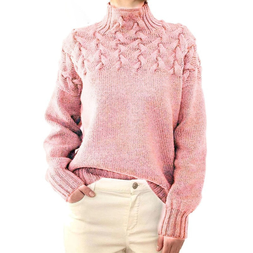 Women's - Knit Sweater - Cashmere - Cosy Style for Effortless Elegance