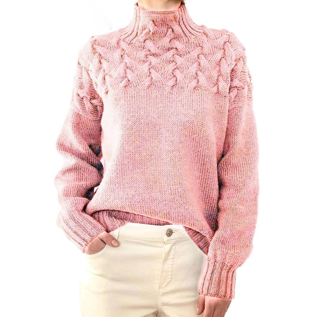 Women's - Knit Sweater - Cashmere - Cosy Style for Effortless Elegance