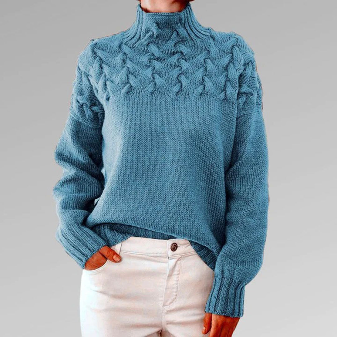 Women's - Knit Sweater - Cashmere - Cosy Style for Effortless Elegance