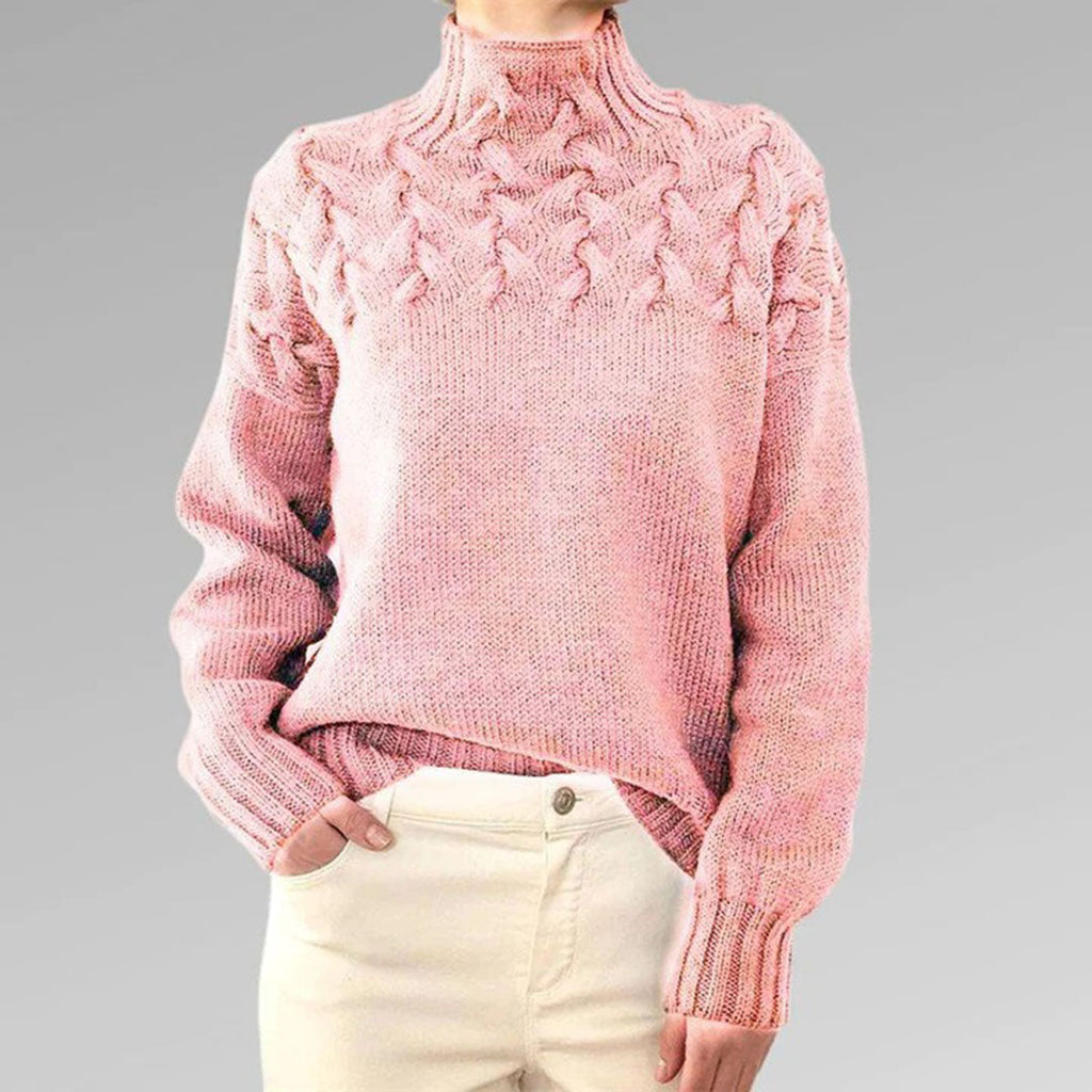Women's - Knit Sweater - Cashmere - Cosy Style for Effortless Elegance