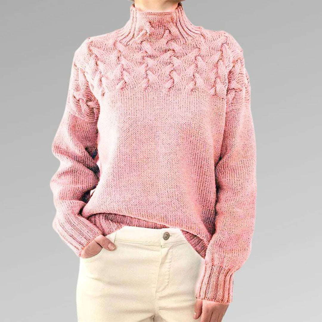 Women's - Knit Sweater - Cashmere - Cosy Style for Effortless Elegance