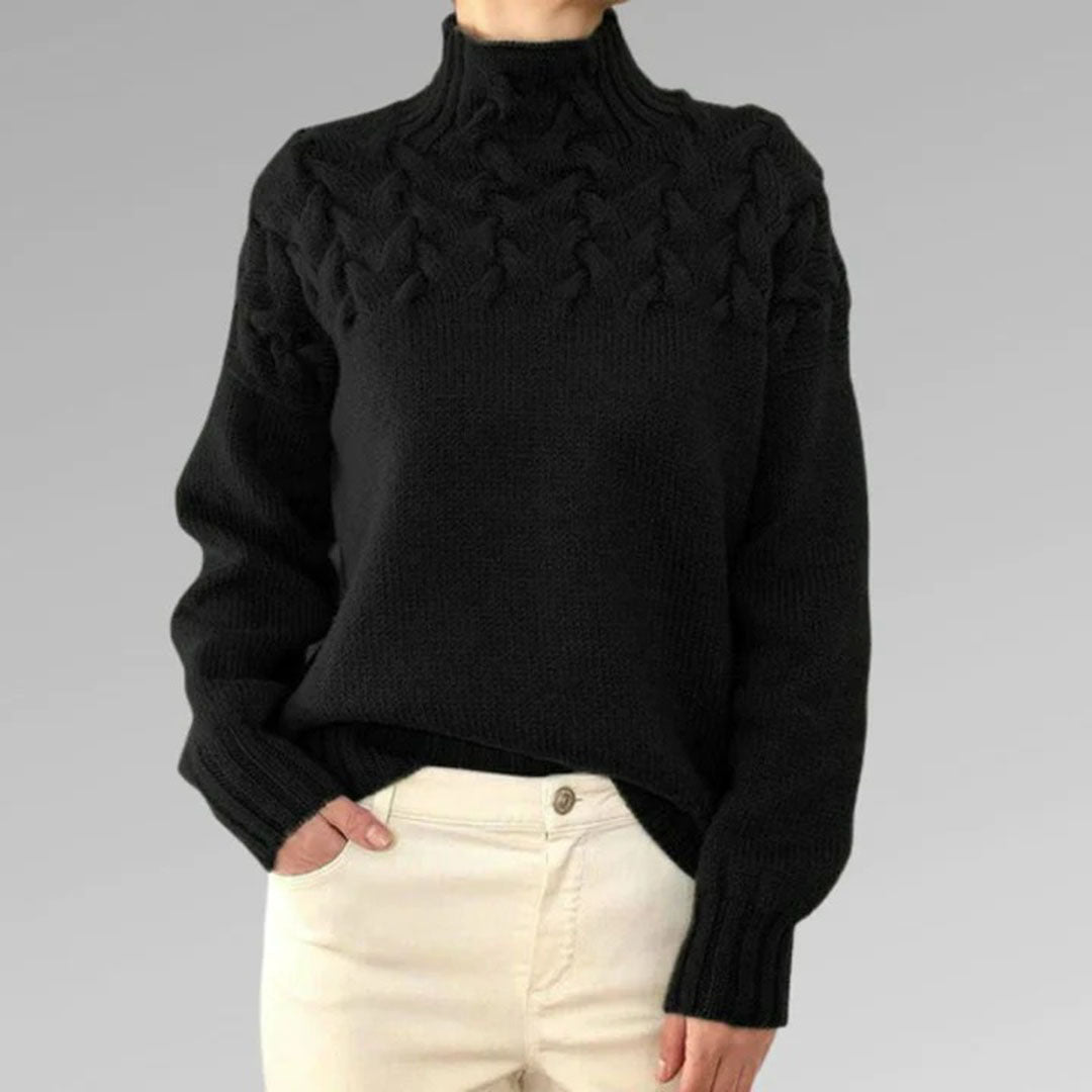 Women's - Knit Sweater - Cashmere - Cosy Style for Effortless Elegance
