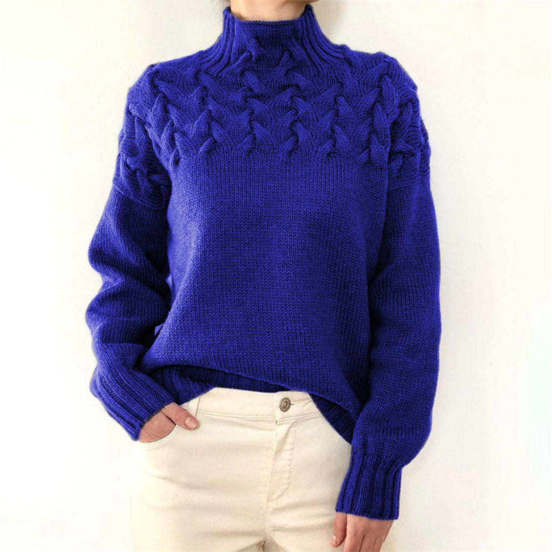 Women's - Knit Sweater - Cashmere - Cosy Style for Effortless Elegance