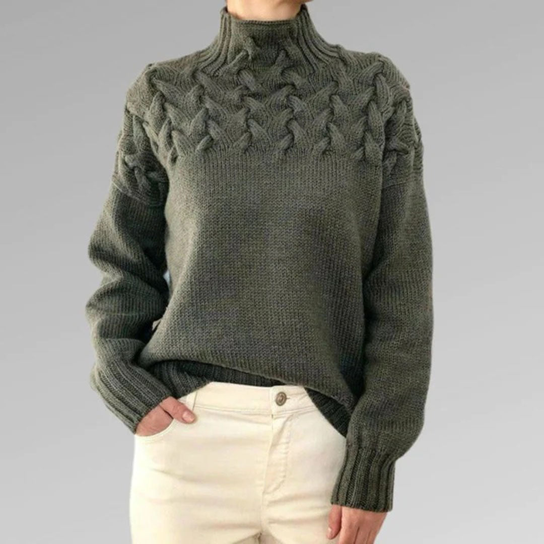Women's - Knit Sweater - Cashmere - Cosy Style for Effortless Elegance