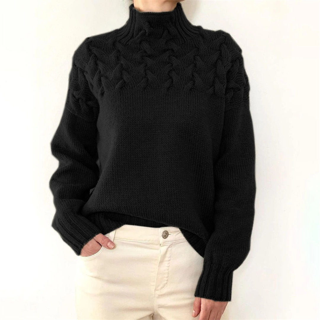 Women's - Knit Sweater - Cashmere - Cosy Style for Effortless Elegance