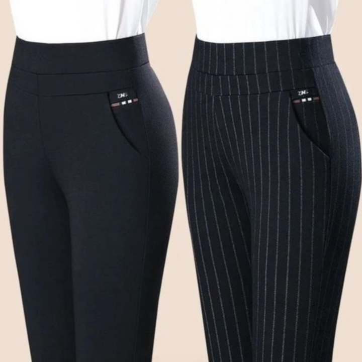 Stretch elegant ladies' trousers