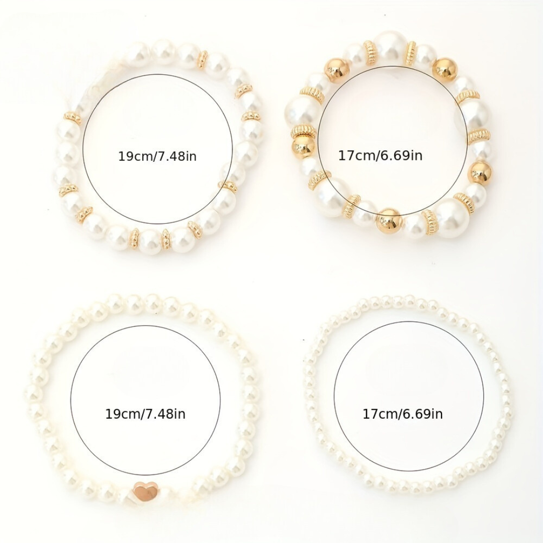 Art bead set | 4 pieces