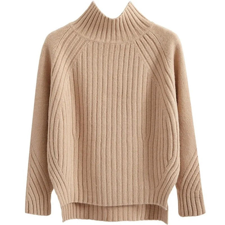 Elegant knitted jumper for women