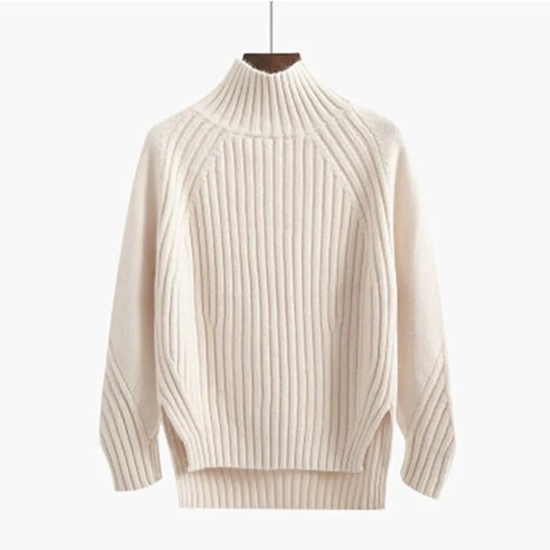 Jumper with turtleneck