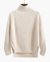 Elegant knitted jumper for women