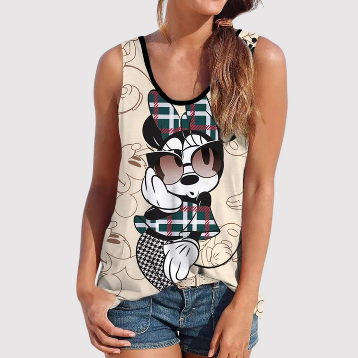 Disney top with Mickey Mouse-print