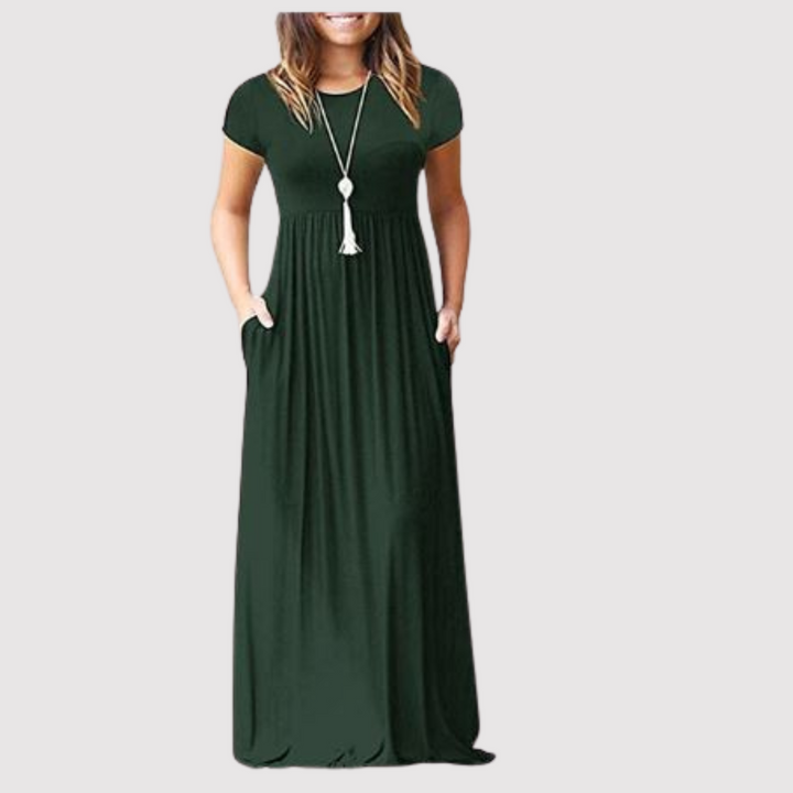 Short-sleeved women's dresses