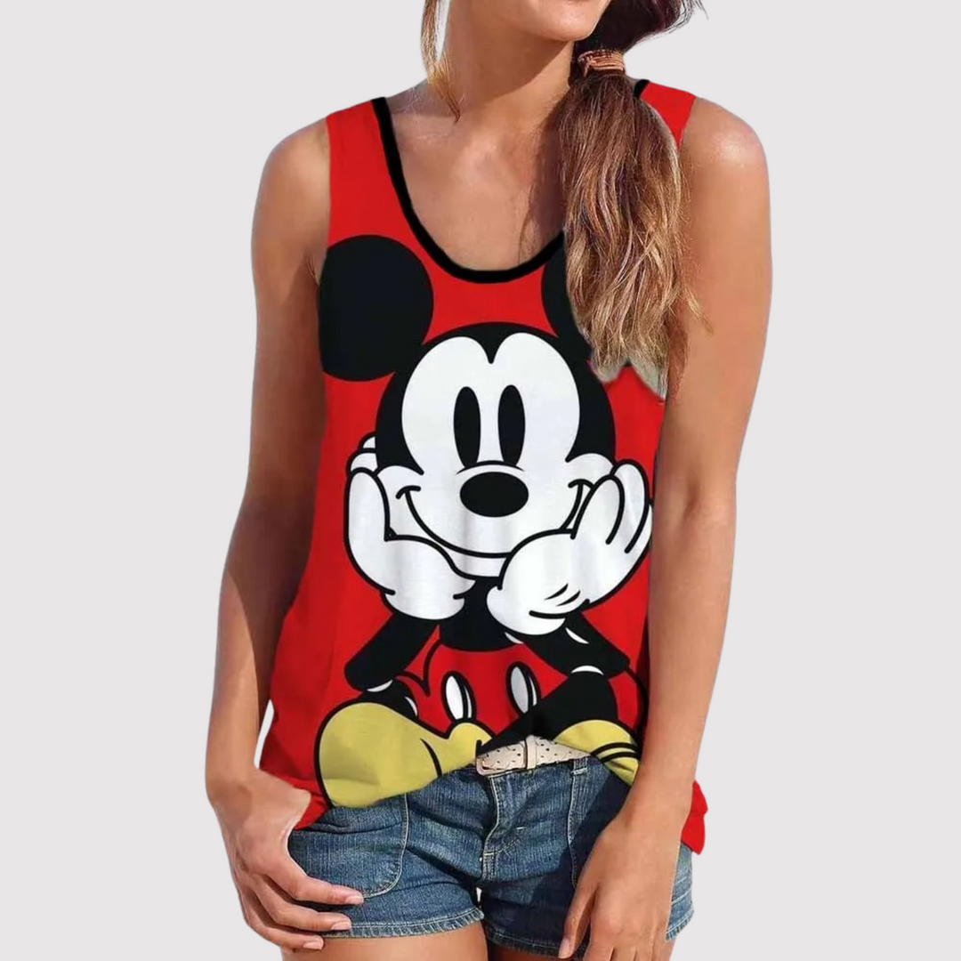 Disney top with Mickey Mouse-print