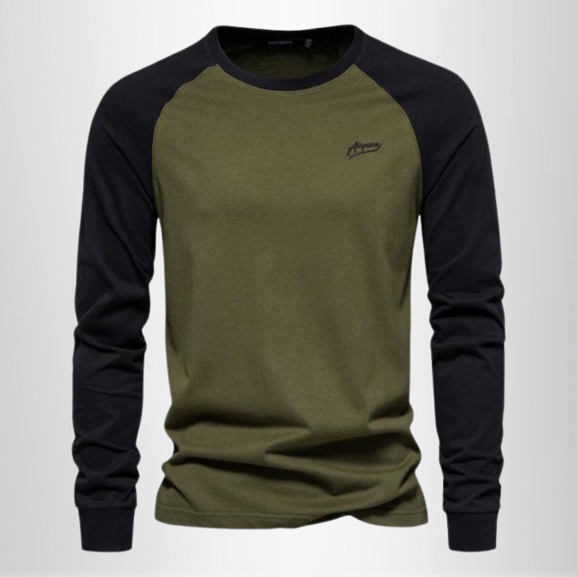 Men's - Long Sleeve T-Shirt - Soft Cotton Blend - Casual Everyday Wear
