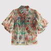 Fashion printed blouse