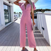 Elegant jumpsuit with wide legs