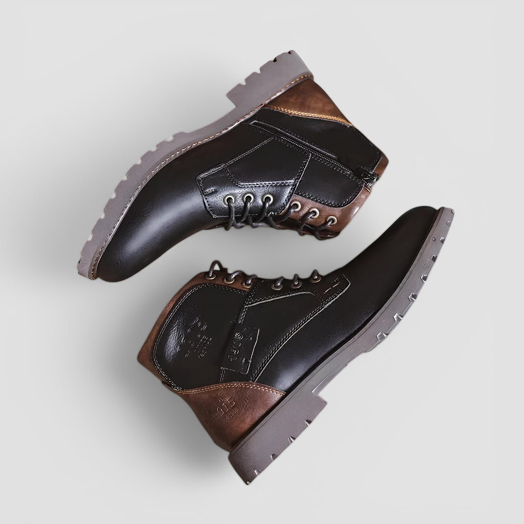 Men's - Boots - Leather - Sleek Design