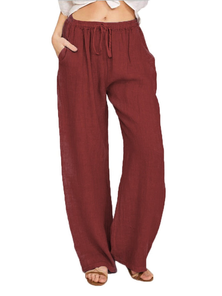 New loose cotton hemp trousers: Comfortable women's casual wear