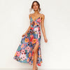 Flowered dress for women