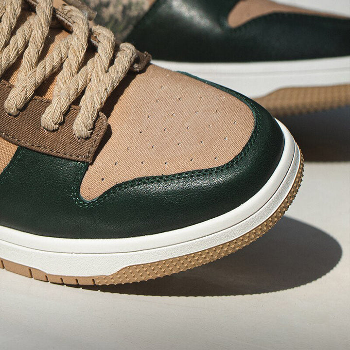 Men's - Sneakers - Big Wave Design - Stylish and Durable Footwear - Trendy Sneakers for Every Occasion