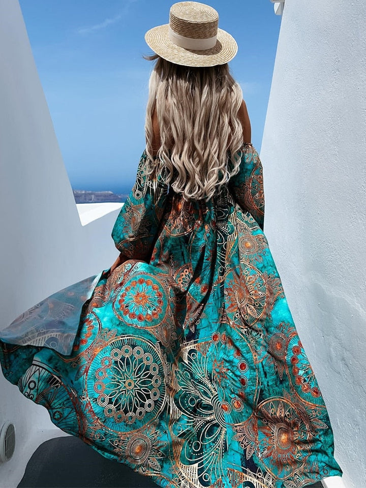 Boho bohemian dress