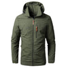 Men's jacket Waterproof hooded jacket - Windbreaker Elasticated coat for men