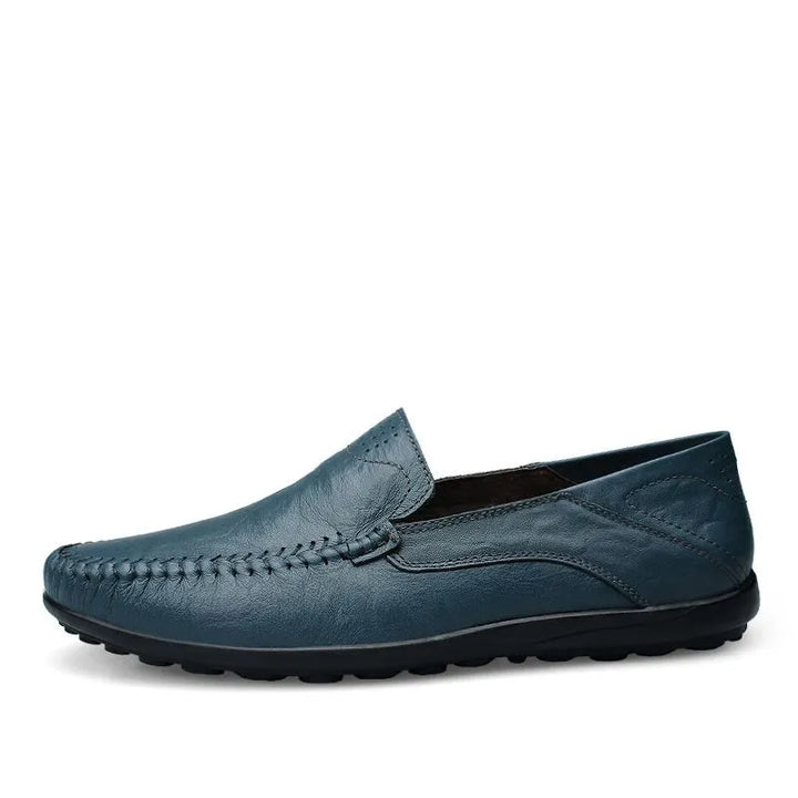 Italian leather loafers - Handmade